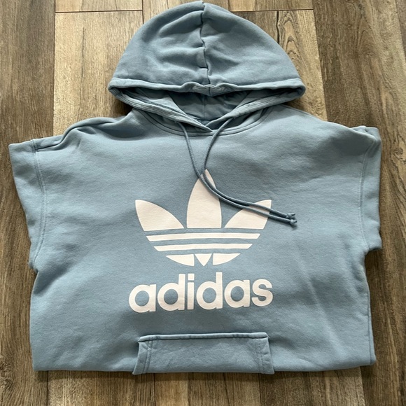 ADIDAS TREFOIL BABY BLUE SWEATER - Picture 5 of 6